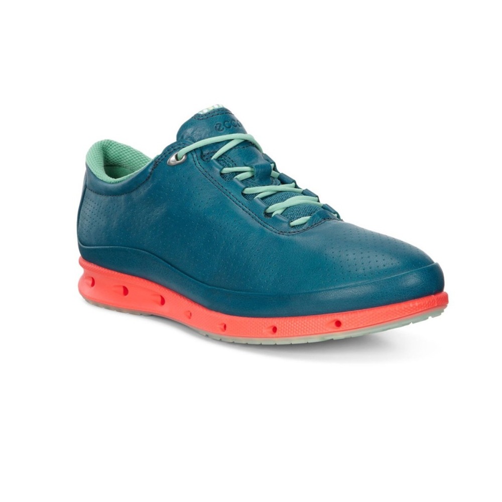 ECCO Cool 2.0 Golf Shoes Blue Yak Leather Waterproof EU 41 Womens or Mens